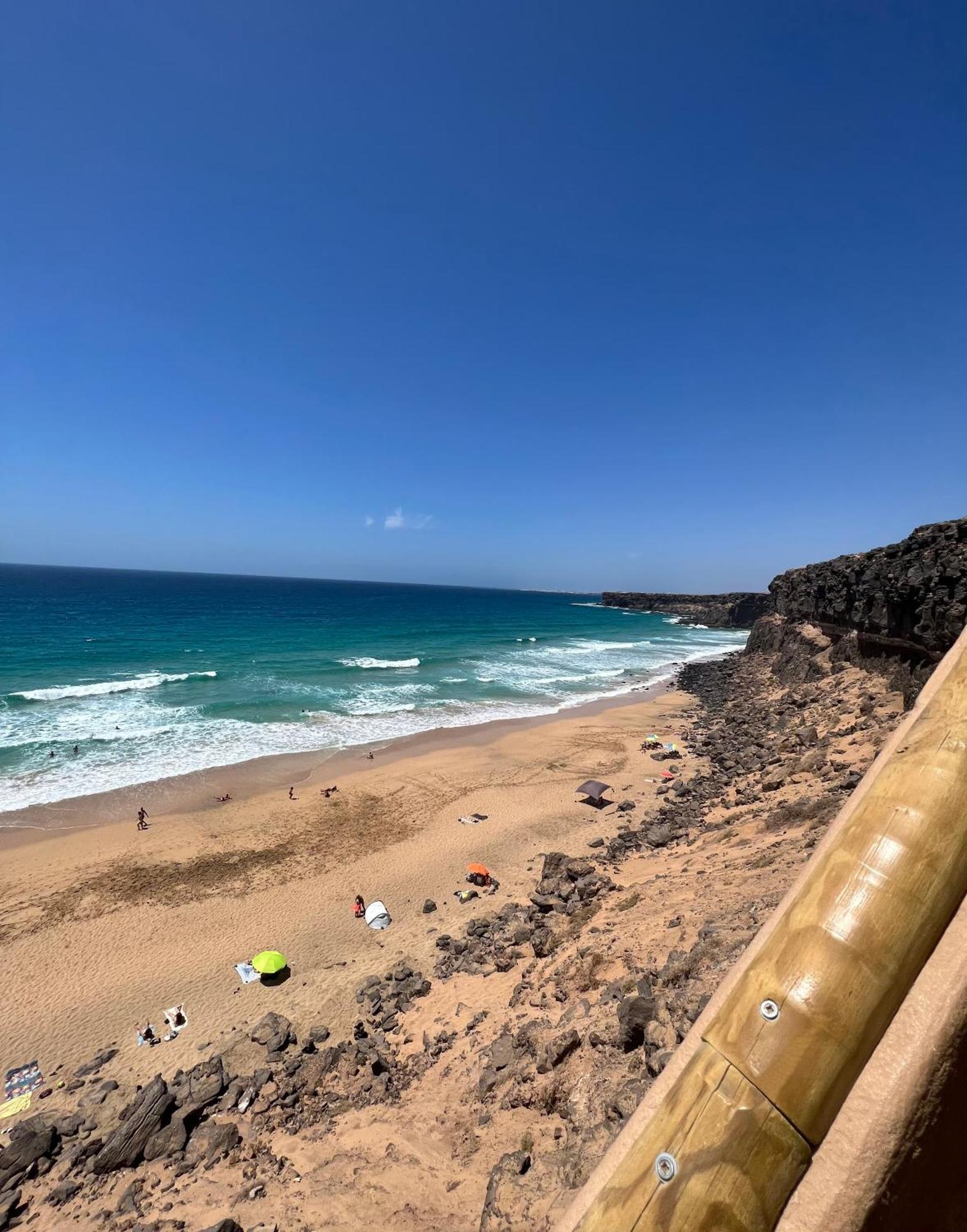 Apartamento Meliyeri1 1ª Linea De Playa Cotillo Buitenkant foto